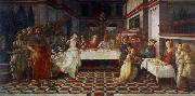 Fra Filippo Lippi scenes out of life Johannes of the Taufer the guest meal of the here ode oil painting artist